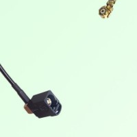 FAKRA SMB A 9005 black Female Jack Right Angle to IPEX Cable FAKRA SMB A 9005 black Female Jack Right Angle to IPEX Cable