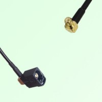 FAKRA SMB A 9005 black Female Jack RA to MCX Male Plug RA Cable FAKRA SMB A 9005 black Female Jack RA to MCX Male Plug RA Cable