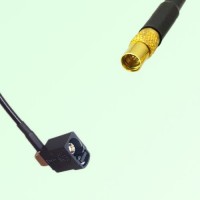 FAKRA SMB A 9005 black Female Jack RA to MMCX Female Jack Cable FAKRA SMB A 9005 black Female Jack RA to MMCX Female Jack Cable