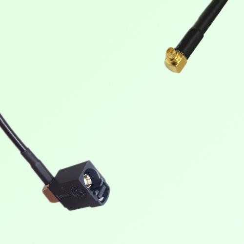 FAKRA SMB A 9005 black Female Jack RA to MMCX Male Plug RA Cable FAKRA SMB A 9005 black Female Jack RA to MMCX Male Plug RA Cable