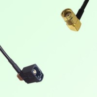 FAKRA SMB A 9005 black Female Jack RA to RP SMA Male Plug RA Cable FAKRA SMB A 9005 black Female Jack RA to RP SMA Male Plug RA Cable