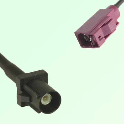 FAKRA SMB A 9005 black Male Plug to D 4004 bordeaux Female Jack Cable FAKRA SMB A 9005 black Male Plug to D 4004 bordeaux Female Jack Cable