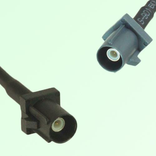 FAKRA SMB A 9005 black Male Plug to G 7031 grey Male Plug Cable FAKRA SMB A 9005 black Male Plug to G 7031 grey Male Plug Cable
