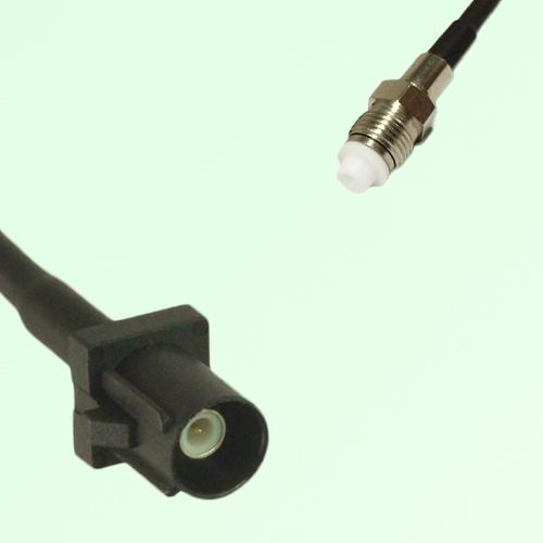 FAKRA SMB A 9005 black Male Plug to FME Female Jack Cable FAKRA SMB A 9005 black Male Plug to FME Female Jack Cable