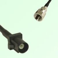 FAKRA SMB A 9005 black Male Plug to FME Male Plug Cable