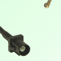 FAKRA SMB A 9005 black Male Plug to IPEX Cable FAKRA SMB A 9005 black Male Plug to IPEX Cable