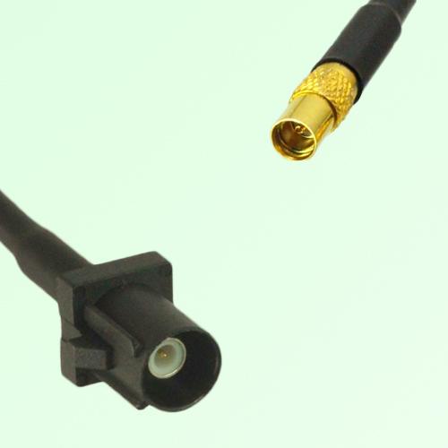 FAKRA SMB A 9005 black Male Plug to MMCX Female Jack Cable
