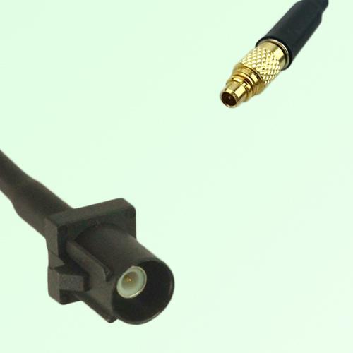 FAKRA SMB A 9005 black Male Plug to MMCX Male Plug Cable