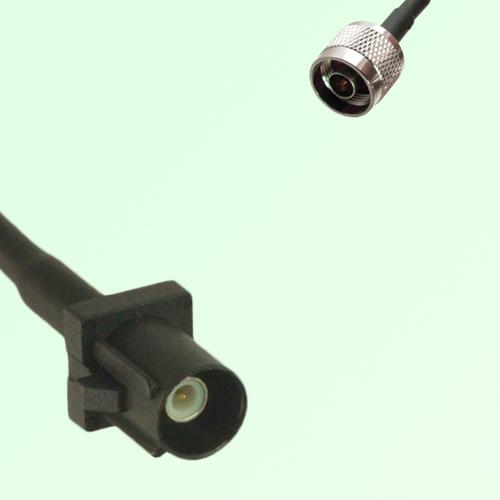 FAKRA SMB A 9005 black Male Plug to N Male Plug Cable FAKRA SMB A 9005 black Male Plug to N Male Plug Cable