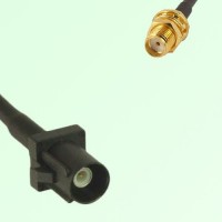 FAKRA SMB A 9005 black Male Plug to SMA Bulkhead Female Jack Cable FAKRA SMB A 9005 black Male Plug to SMA Bulkhead Female Jack Cable