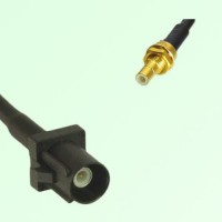 FAKRA SMB A 9005 black Male Plug to SMB Bulkhead Male Plug Cable FAKRA SMB A 9005 black Male Plug to SMB Bulkhead Male Plug Cable