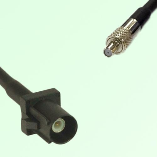 FAKRA SMB A 9005 black Male Plug to TS9 Female Jack Cable