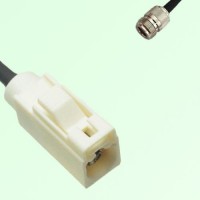 FAKRA SMB B 9001 white Female Jack to N Female Jack Cable FAKRA SMB B 9001 white Female Jack to N Female Jack Cable