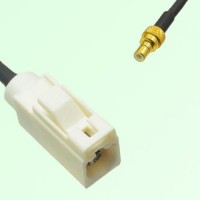 FAKRA SMB B 9001 white Female Jack to SMB Male Plug Cable FAKRA SMB B 9001 white Female Jack to SMB Male Plug Cable