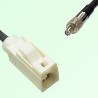 FAKRA SMB B 9001 white Female Jack to TS9 Female Jack Cable FAKRA SMB B 9001 white Female Jack to TS9 Female Jack Cable