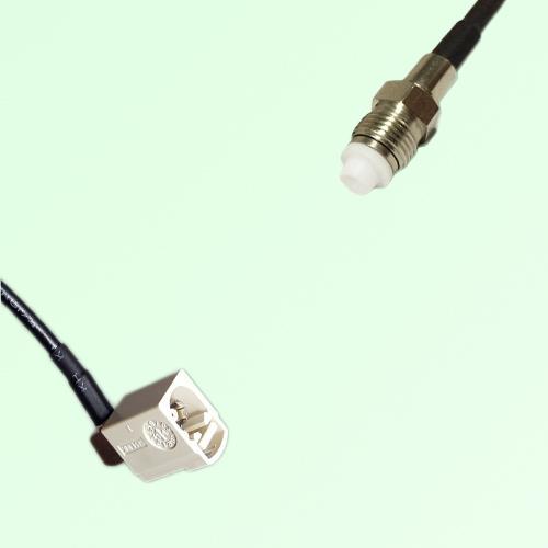 FAKRA SMB B 9001 white Female Jack RA to FME Female Jack Cable FAKRA SMB B 9001 white Female Jack RA to FME Female Jack Cable