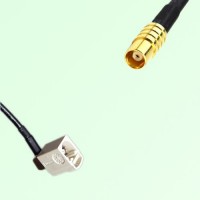 FAKRA SMB B 9001 white Female Jack RA to MCX Female Jack Cable FAKRA SMB B 9001 white Female Jack RA to MCX Female Jack Cable