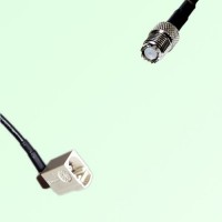 FAKRA SMB B 9001 white Female Jack RA to Mini UHF Female Jack Cable FAKRA SMB B 9001 white Female Jack RA to Mini UHF Female Jack Cable