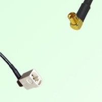 FAKRA SMB B 9001 white Female Jack RA to MMCX Female Jack RA Cable FAKRA SMB B 9001 white Female Jack RA to MMCX Female Jack RA Cable