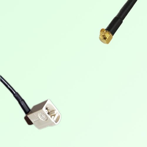 FAKRA SMB B 9001 white Female Jack RA to MMCX Male Plug RA Cable FAKRA SMB B 9001 white Female Jack RA to MMCX Male Plug RA Cable