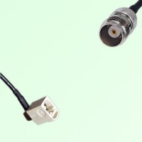 FAKRA SMB B 9001 white Female Jack RA to TNC Female Jack Cable FAKRA SMB B 9001 white Female Jack RA to TNC Female Jack Cable