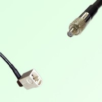 FAKRA SMB B 9001 white Female Jack RA to TS9 Female Jack Cable FAKRA SMB B 9001 white Female Jack RA to TS9 Female Jack Cable