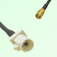 FAKRA SMB B 9001 white Male Plug to SMB Female Jack Cable FAKRA SMB B 9001 white Male Plug to SMB Female Jack Cable