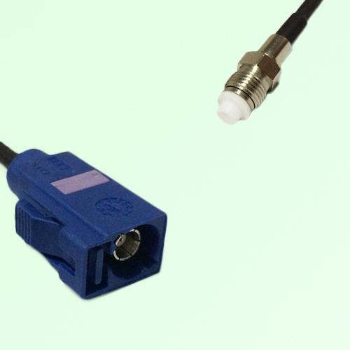 FAKRA SMB C 5005 blue Female Jack to FME Female Jack Cable FAKRA SMB C 5005 blue Female Jack to FME Female Jack Cable