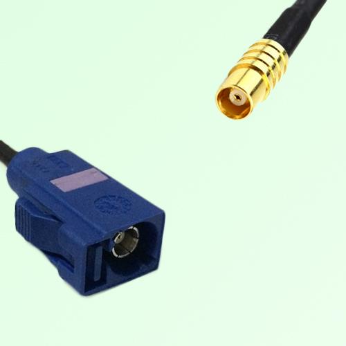 FAKRA SMB C 5005 blue Female Jack to MCX Female Jack Cable FAKRA SMB C 5005 blue Female Jack to MCX Female Jack Cable
