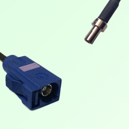 FAKRA SMB C 5005 blue Female Jack to TS9 Male Plug Cable FAKRA SMB C 5005 blue Female Jack to TS9 Male Plug Cable