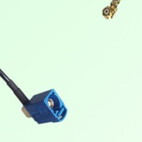 FAKRA SMB C 5005 blue Female Jack Right Angle to IPEX Cable FAKRA SMB C 5005 blue Female Jack Right Angle to IPEX Cable
