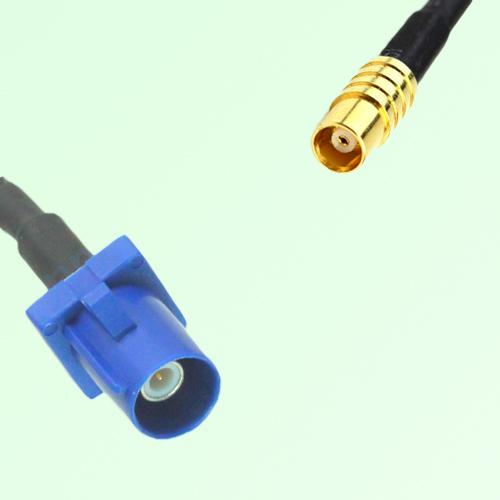FAKRA SMB C 5005 blue Male Plug to MCX Female Jack Cable
