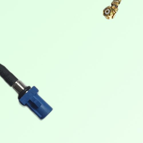 FAKRA SMB C 5005 blue Bulkhead Male Plug to IPEX Cable FAKRA SMB C 5005 blue Bulkhead Male Plug to IPEX Cable