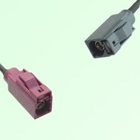 FAKRA SMB D 4004 bordeaux Female Jack to G 7031 grey Female Jack Cable FAKRA SMB D 4004 bordeaux Female Jack to G 7031 grey Female Jack Cable