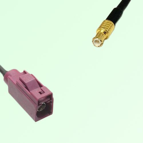 FAKRA SMB D 4004 bordeaux Female Jack to MCX Male Plug Cable FAKRA SMB D 4004 bordeaux Female Jack to MCX Male Plug Cable