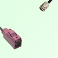 FAKRA SMB D 4004 bordeaux Female Jack to N Female Jack Cable FAKRA SMB D 4004 bordeaux Female Jack to N Female Jack Cable