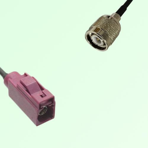 FAKRA SMB D 4004 bordeaux Female Jack to TNC Male Plug Cable FAKRA SMB D 4004 bordeaux Female Jack to TNC Male Plug Cable