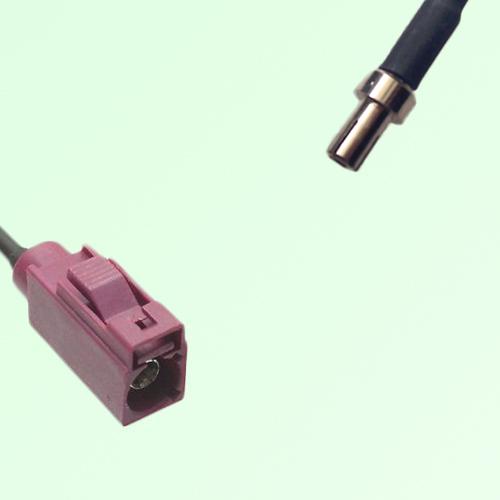 FAKRA SMB D 4004 bordeaux Female Jack to TS9 Male Plug Cable FAKRA SMB D 4004 bordeaux Female Jack to TS9 Male Plug Cable