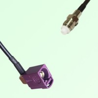 FAKRA SMB D 4004 bordeaux Female Jack RA to FME Female Jack Cable FAKRA SMB D 4004 bordeaux Female Jack RA to FME Female Jack Cable