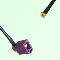 FAKRA SMB D 4004 bordeaux Female Jack RA to MMCX Male Plug RA Cable FAKRA SMB D 4004 bordeaux Female Jack RA to MMCX Male Plug RA Cable