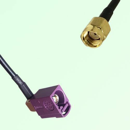 FAKRA SMB D 4004 bordeaux Female Jack RA to RP SMA Male Plug Cable FAKRA SMB D 4004 bordeaux Female Jack RA to RP SMA Male Plug Cable