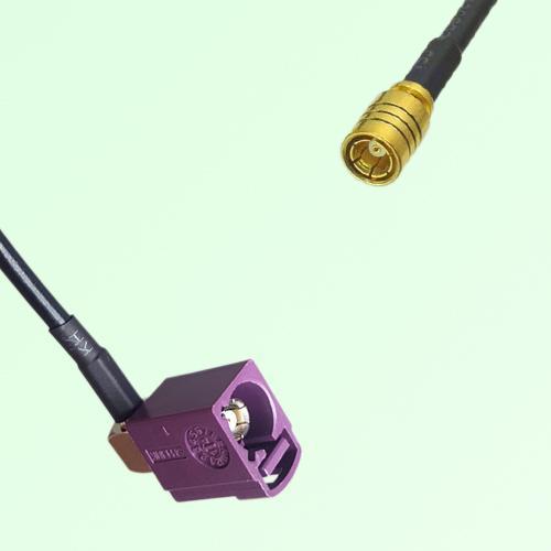 FAKRA SMB D 4004 bordeaux Female Jack RA to SMB Female Jack Cable FAKRA SMB D 4004 bordeaux Female Jack RA to SMB Female Jack Cable