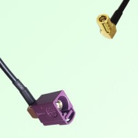 FAKRA SMB D 4004 bordeaux Female Jack RA to SMB Female Jack RA Cable FAKRA SMB D 4004 bordeaux Female Jack RA to SMB Female Jack RA Cable