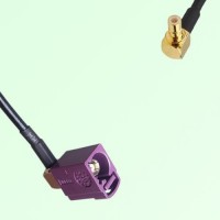 FAKRA SMB D 4004 bordeaux Female Jack RA to SMB Male Plug RA Cable FAKRA SMB D 4004 bordeaux Female Jack RA to SMB Male Plug RA Cable
