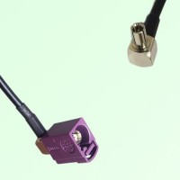 FAKRA SMB D 4004 bordeaux Female Jack RA to TS9 Male Plug RA Cable FAKRA SMB D 4004 bordeaux Female Jack RA to TS9 Male Plug RA Cable