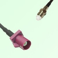FAKRA SMB D 4004 bordeaux Male Plug to FME Female Jack Cable FAKRA SMB D 4004 bordeaux Male Plug to FME Female Jack Cable