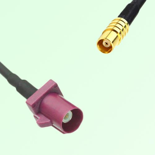 FAKRA SMB D 4004 bordeaux Male Plug to MCX Female Jack Cable FAKRA SMB D 4004 bordeaux Male Plug to MCX Female Jack Cable