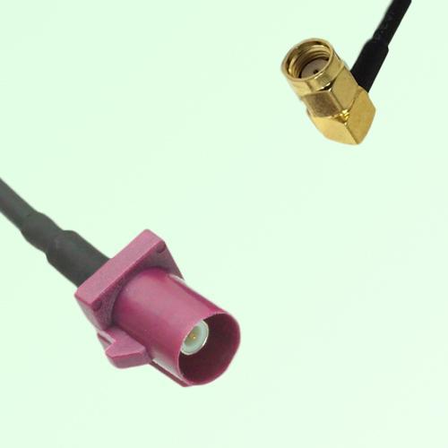 FAKRA SMB D 4004 bordeaux Male Plug to RP SMA Male Plug RA Cable FAKRA SMB D 4004 bordeaux Male Plug to RP SMA Male Plug RA Cable