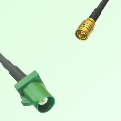FAKRA SMB E 6002 green Male Plug to SMB Female Jack Cable FAKRA SMB E 6002 green Male Plug to SMB Female Jack Cable