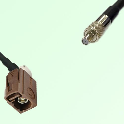 FAKRA SMB F 8011 brown Female Jack RA to TS9 Female Jack Cable FAKRA SMB F 8011 brown Female Jack RA to TS9 Female Jack Cable